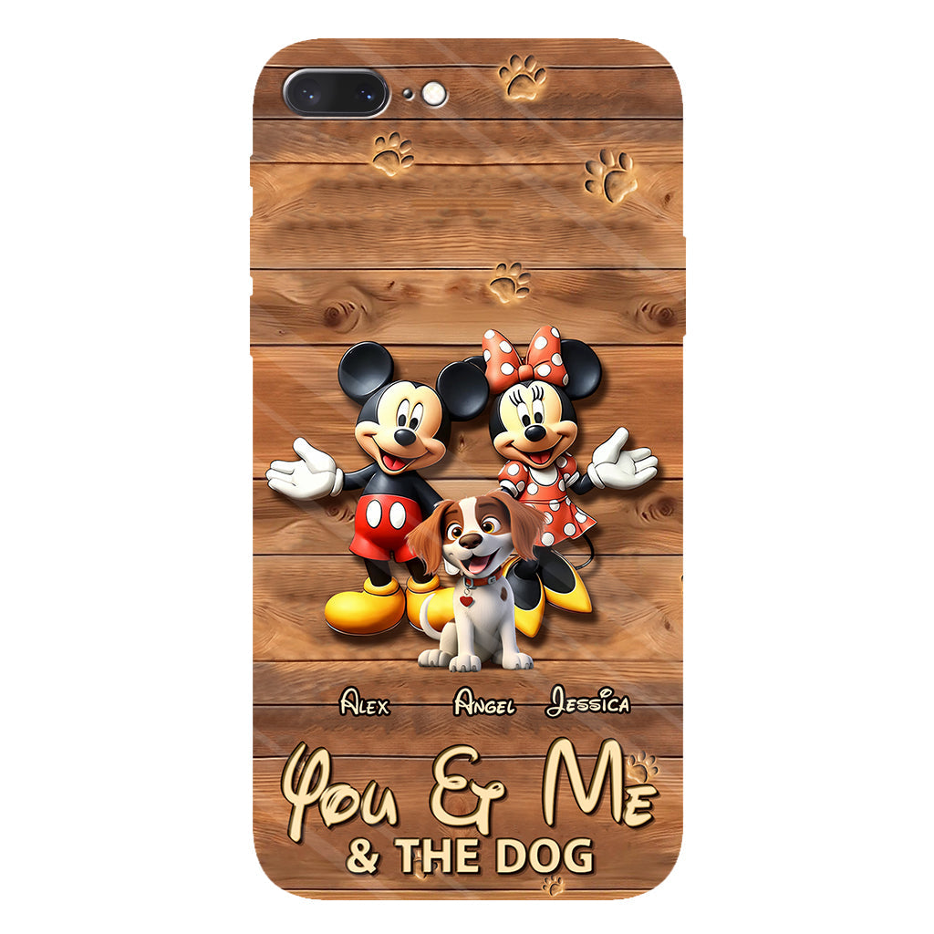 Dog Mom Dog Dad - Personalized Dog Full Print Phone Case