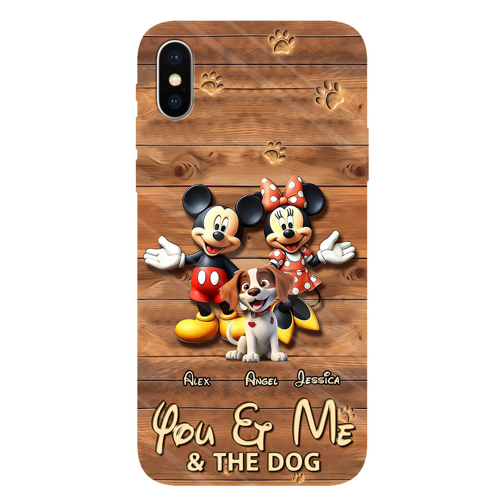 Dog Mom Dog Dad - Personalized Dog Full Print Phone Case
