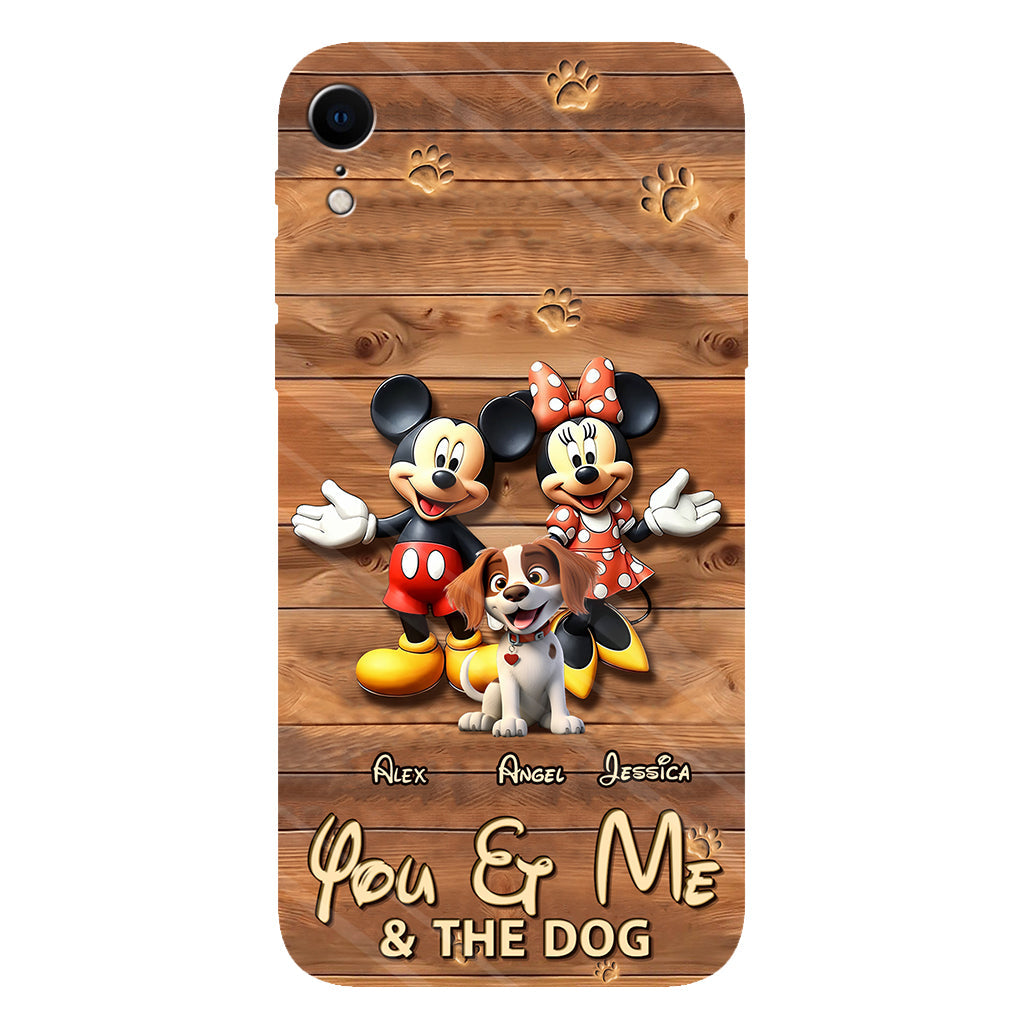 Dog Mom Dog Dad - Personalized Dog Full Print Phone Case