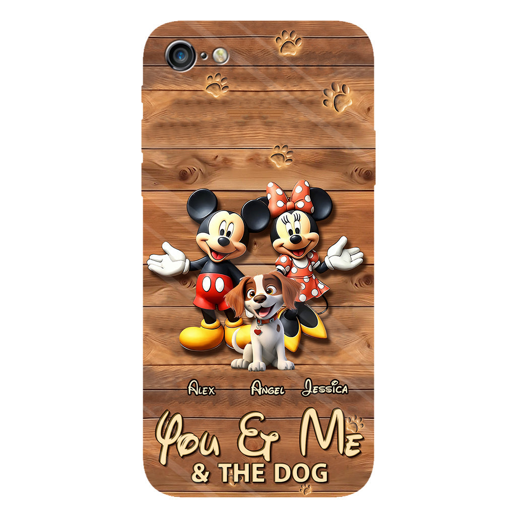 Dog Mom Dog Dad - Personalized Dog Full Print Phone Case