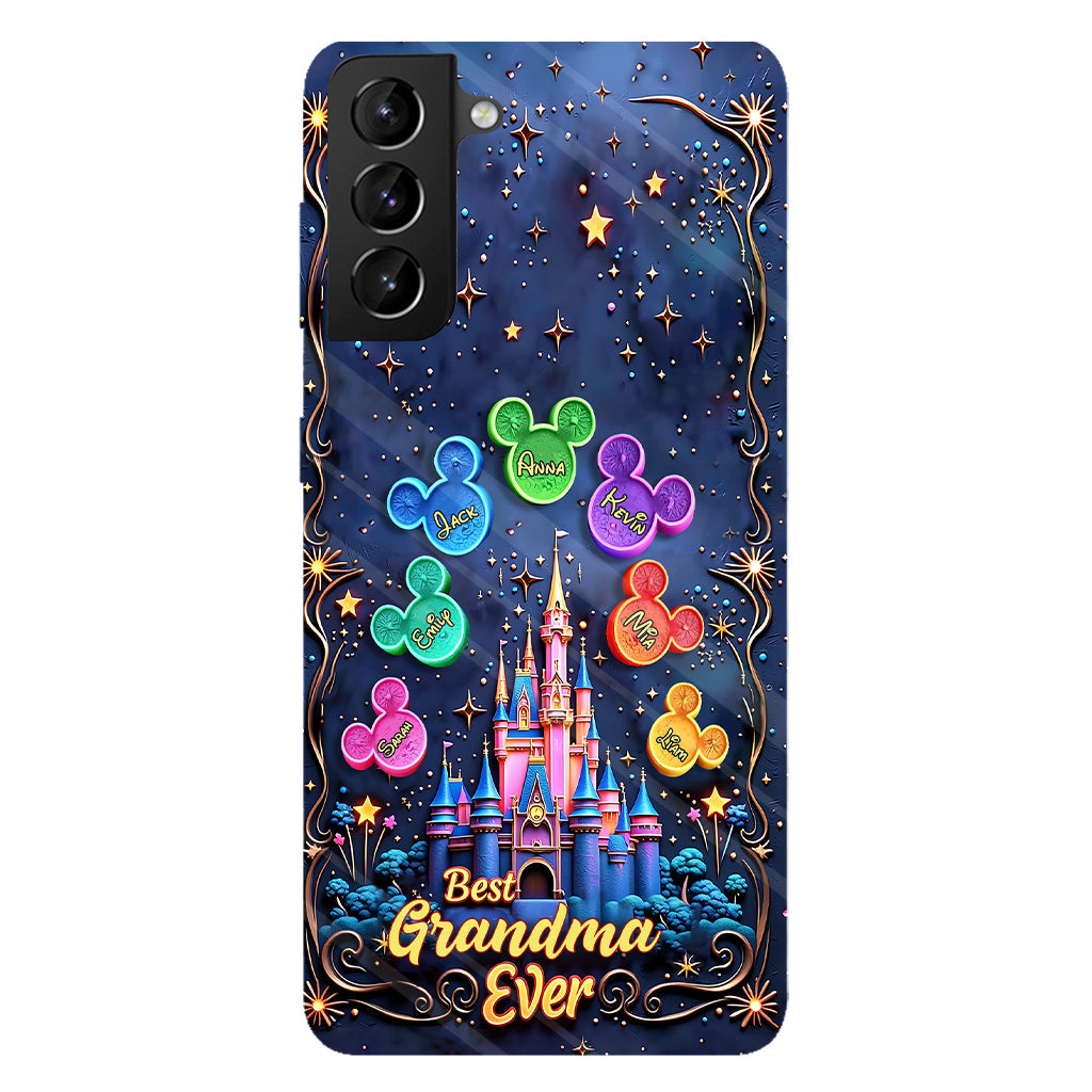 Best Grandma/ Mom Ever - Personalized Mouse Full Print Phone Case