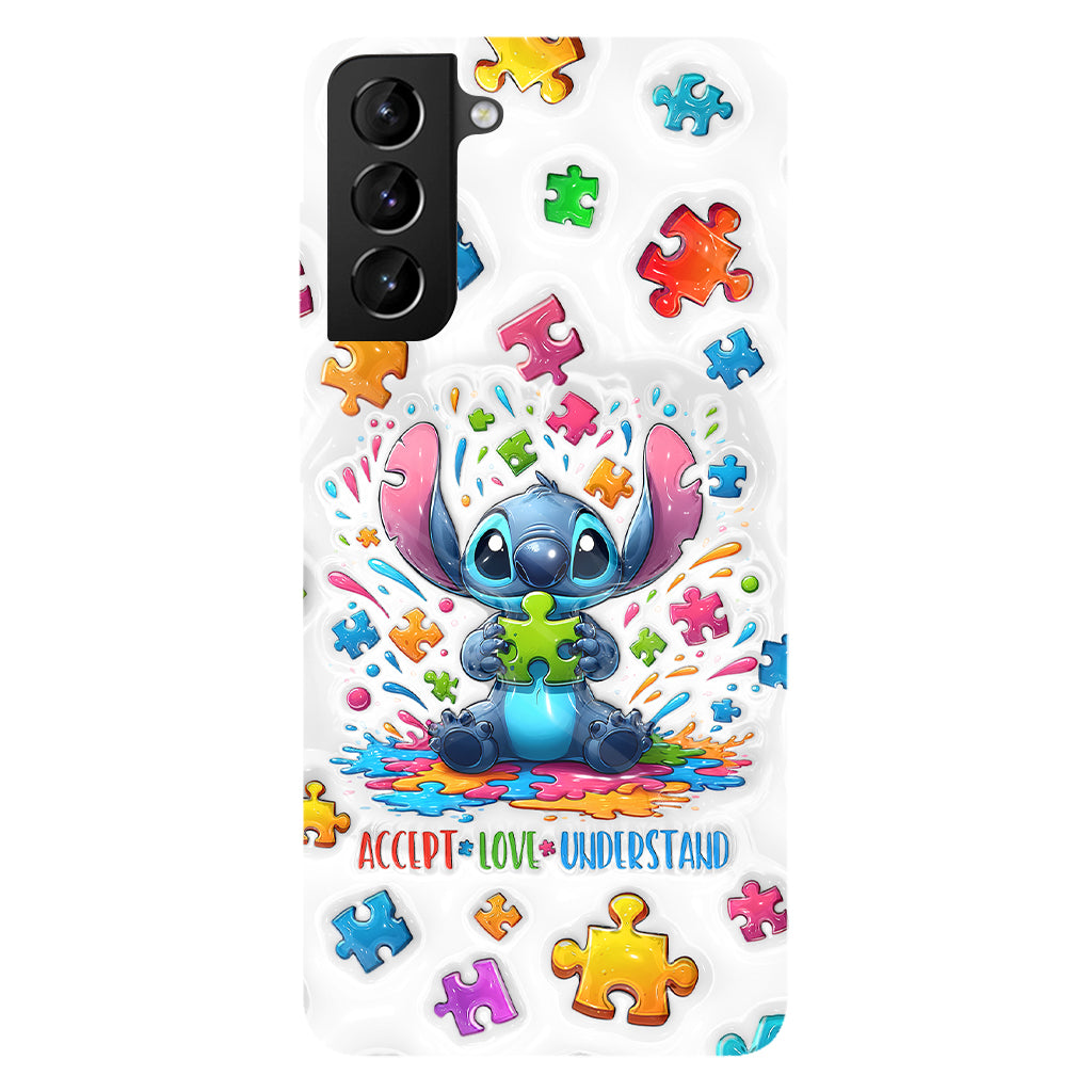 Accept Love Understand - Personalized Autism Awareness Full Print Phone Case