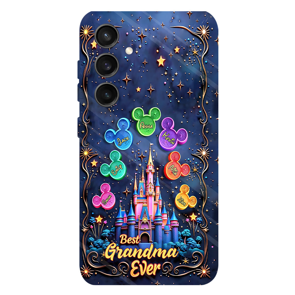 Best Grandma/ Mom Ever - Personalized Mouse Full Print Phone Case