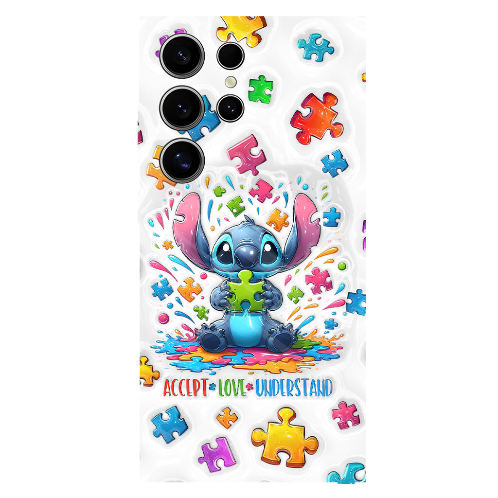 Accept Love Understand - Personalized Autism Awareness Full Print Phone Case