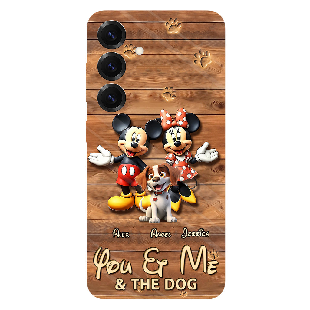 Dog Mom Dog Dad - Personalized Dog Full Print Phone Case