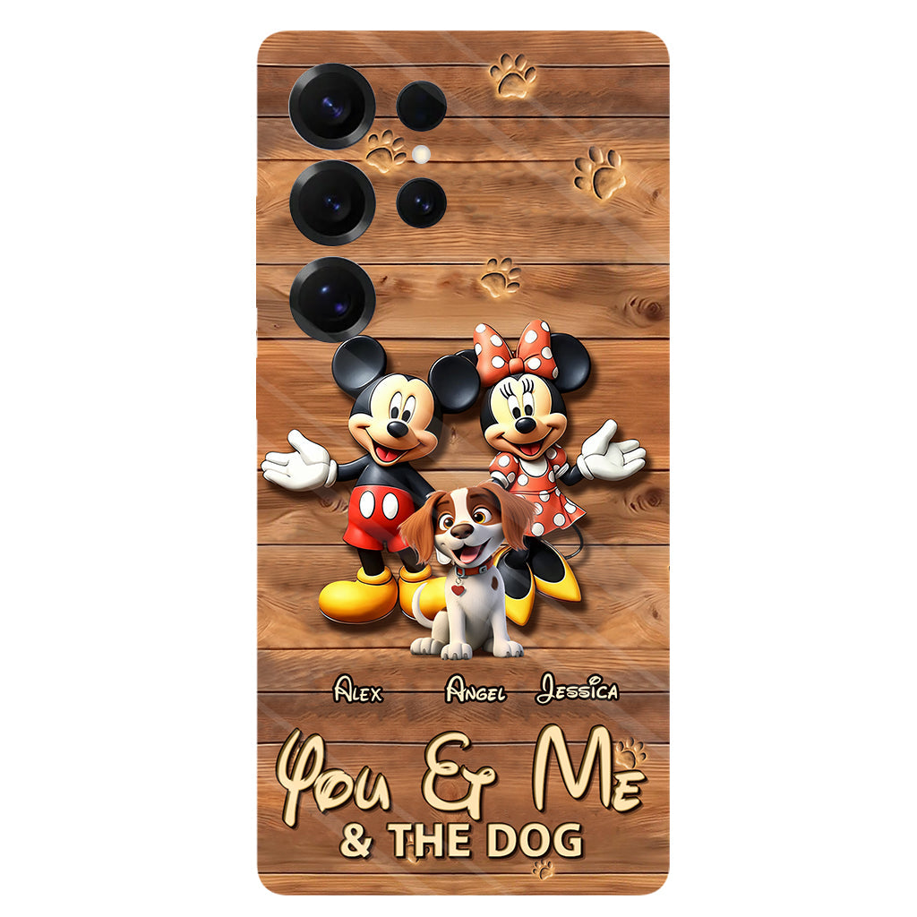 Dog Mom Dog Dad - Personalized Dog Full Print Phone Case