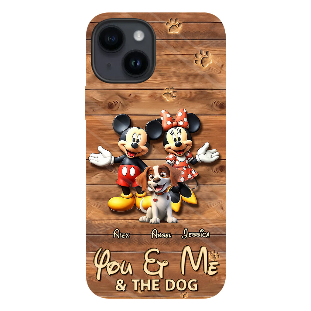 Dog Mom Dog Dad - Personalized Dog Full Print Phone Case