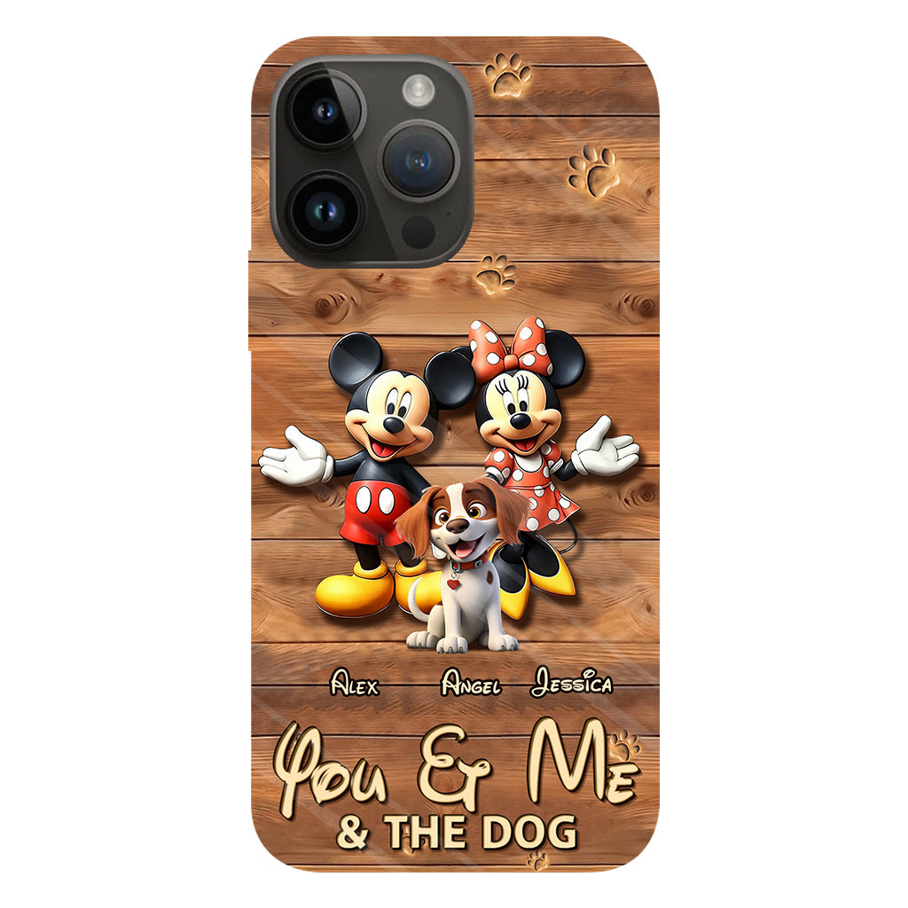 Dog Mom Dog Dad - Personalized Dog Full Print Phone Case