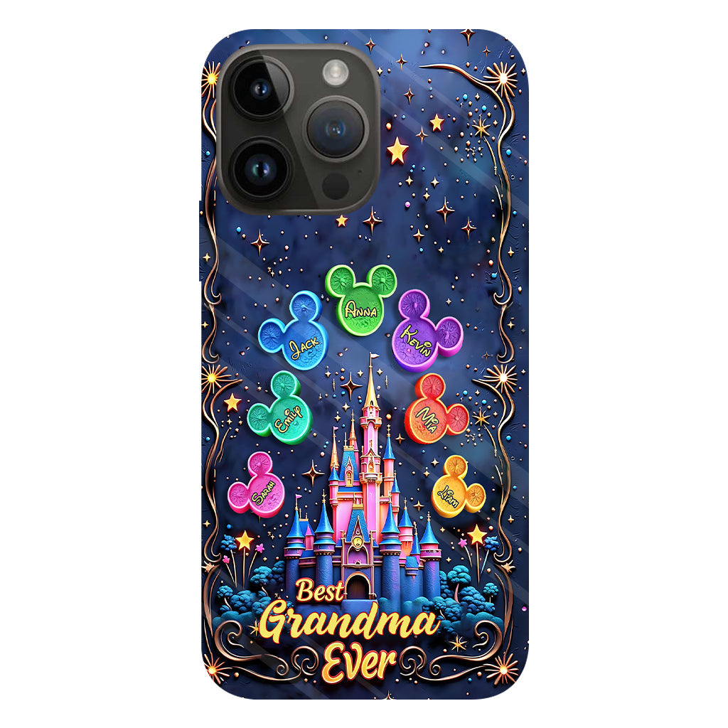 Best Grandma/ Mom Ever - Personalized Mouse Full Print Phone Case