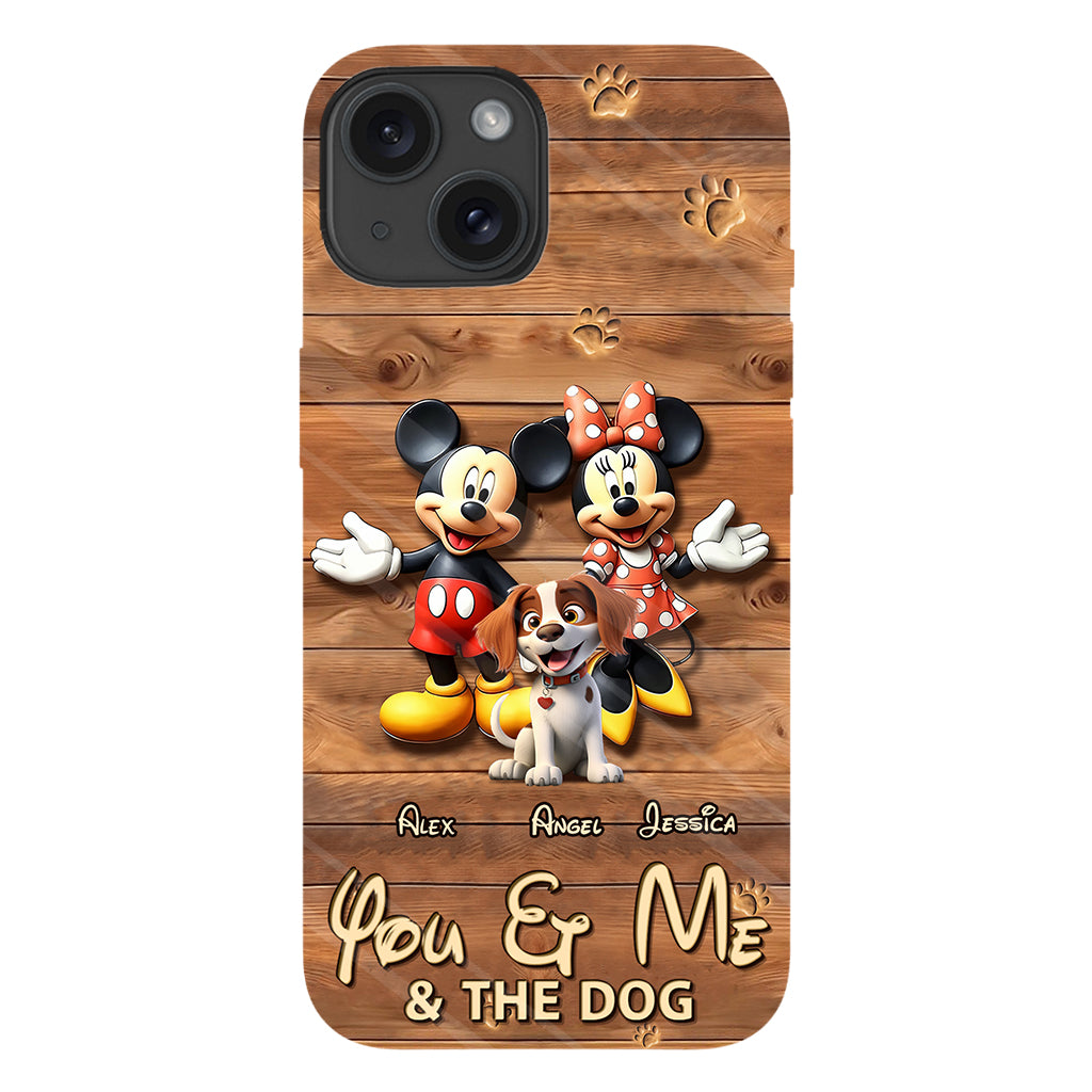 Dog Mom Dog Dad - Personalized Dog Full Print Phone Case