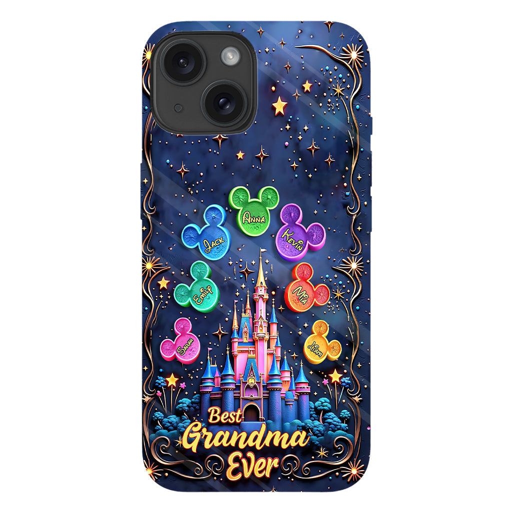 Best Grandma/ Mom Ever - Personalized Mouse Full Print Phone Case