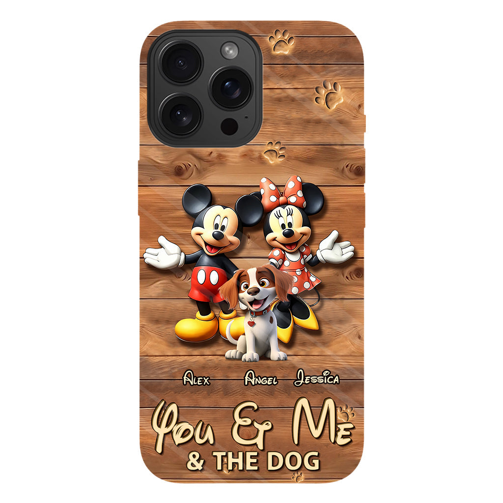 Dog Mom Dog Dad - Personalized Dog Full Print Phone Case