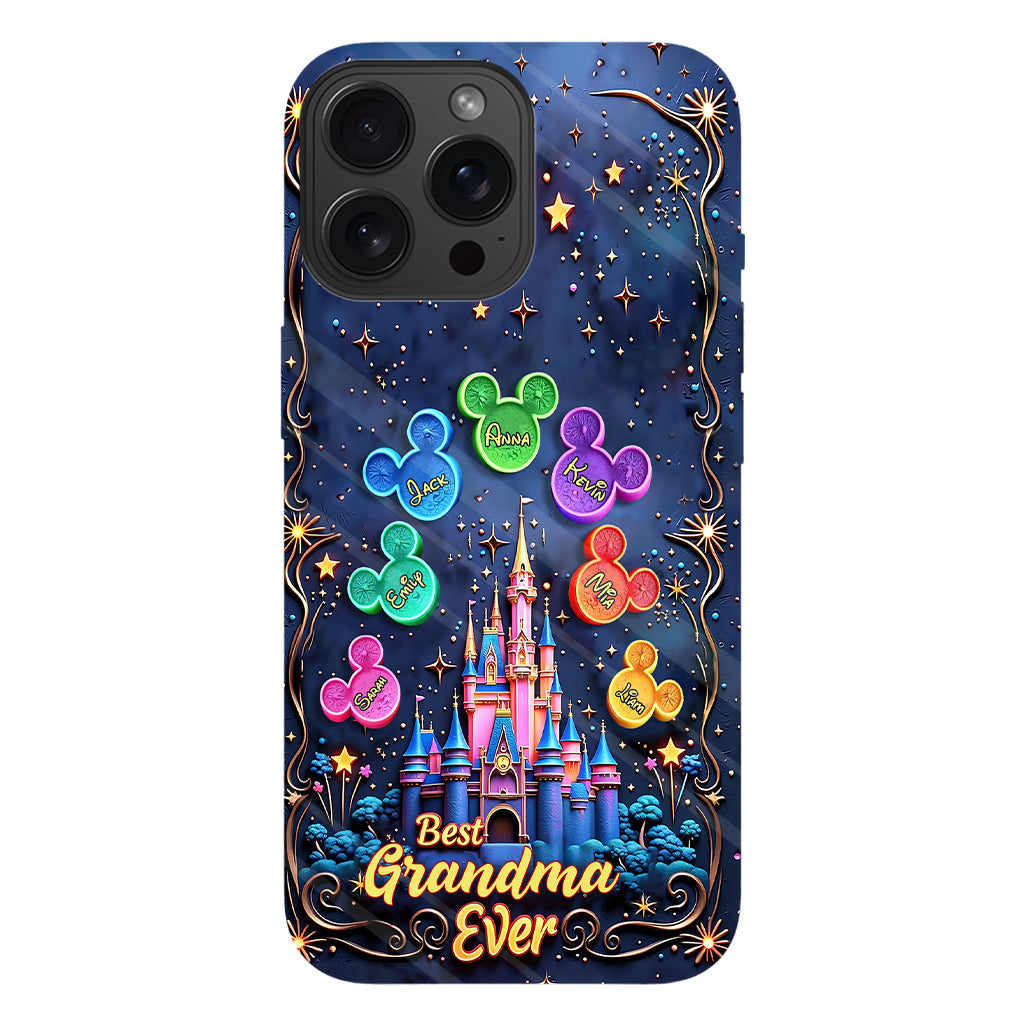 Best Grandma/ Mom Ever - Personalized Mouse Full Print Phone Case