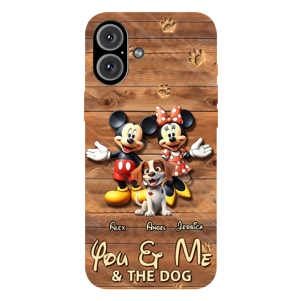 Dog Mom Dog Dad - Personalized Dog Full Print Phone Case
