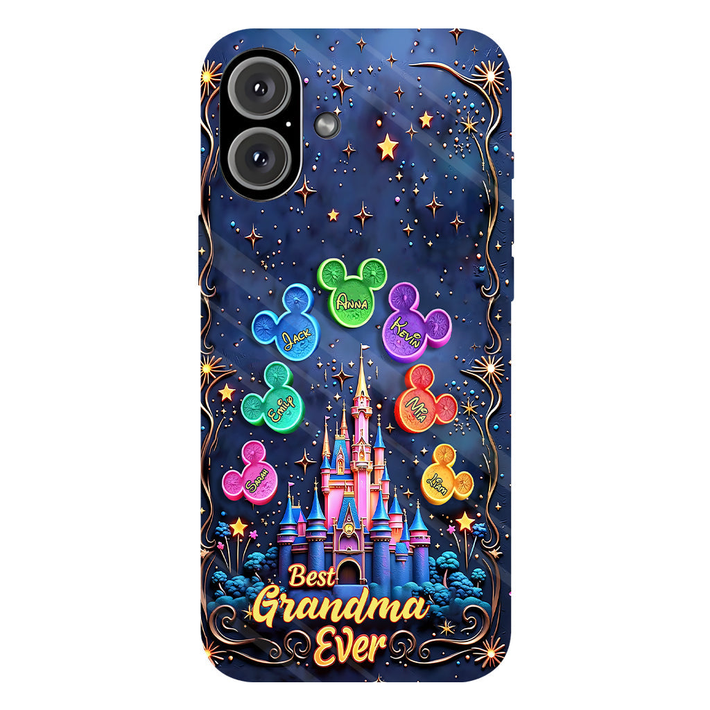 Best Grandma/ Mom Ever - Personalized Mouse Full Print Phone Case