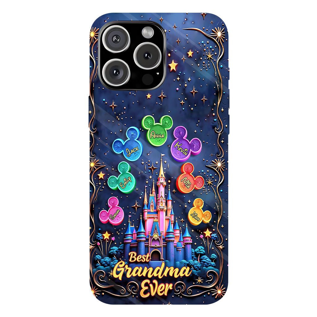 Best Grandma/ Mom Ever - Personalized Mouse Full Print Phone Case