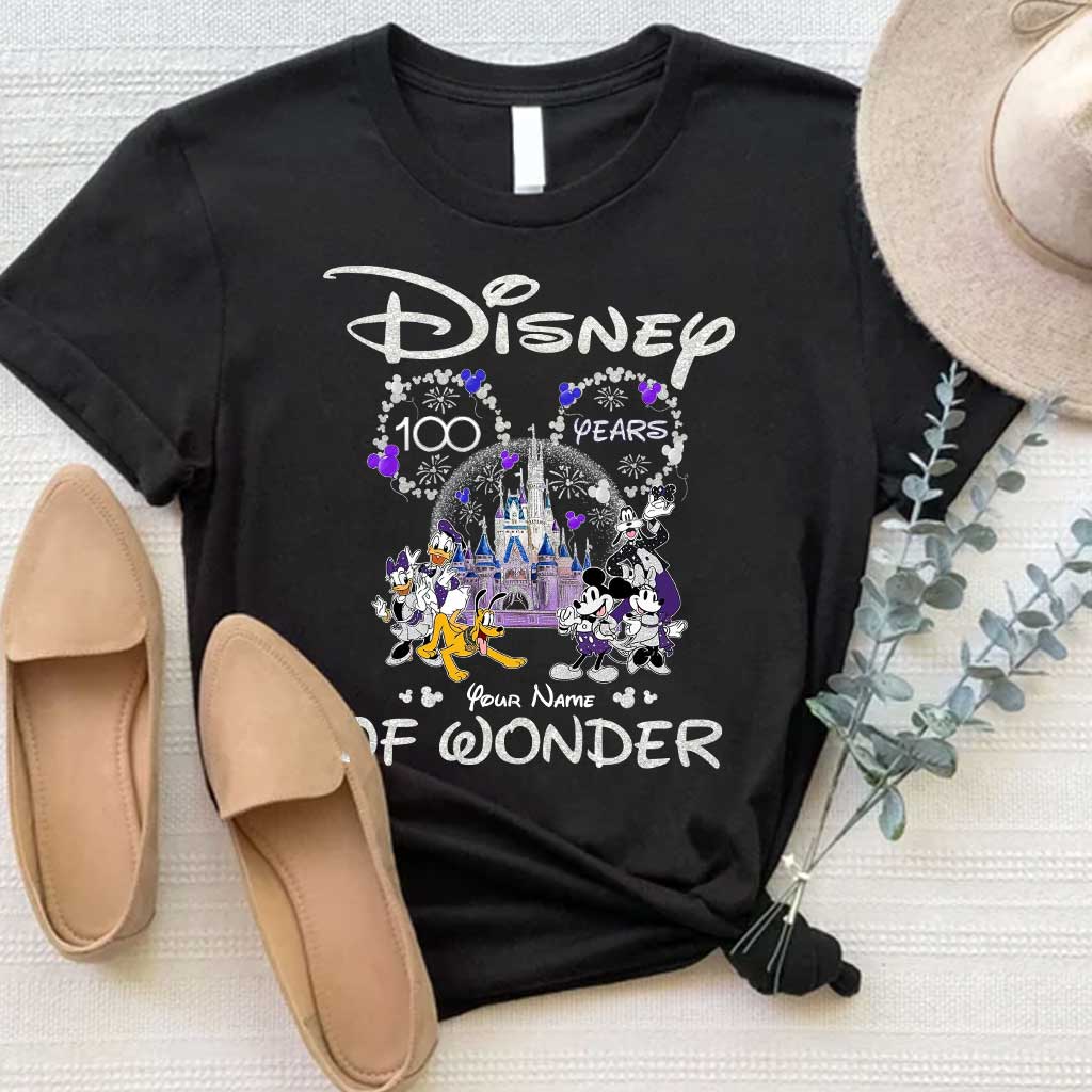 100th Magical - Personalized Mouse T-shirt and Hoodie