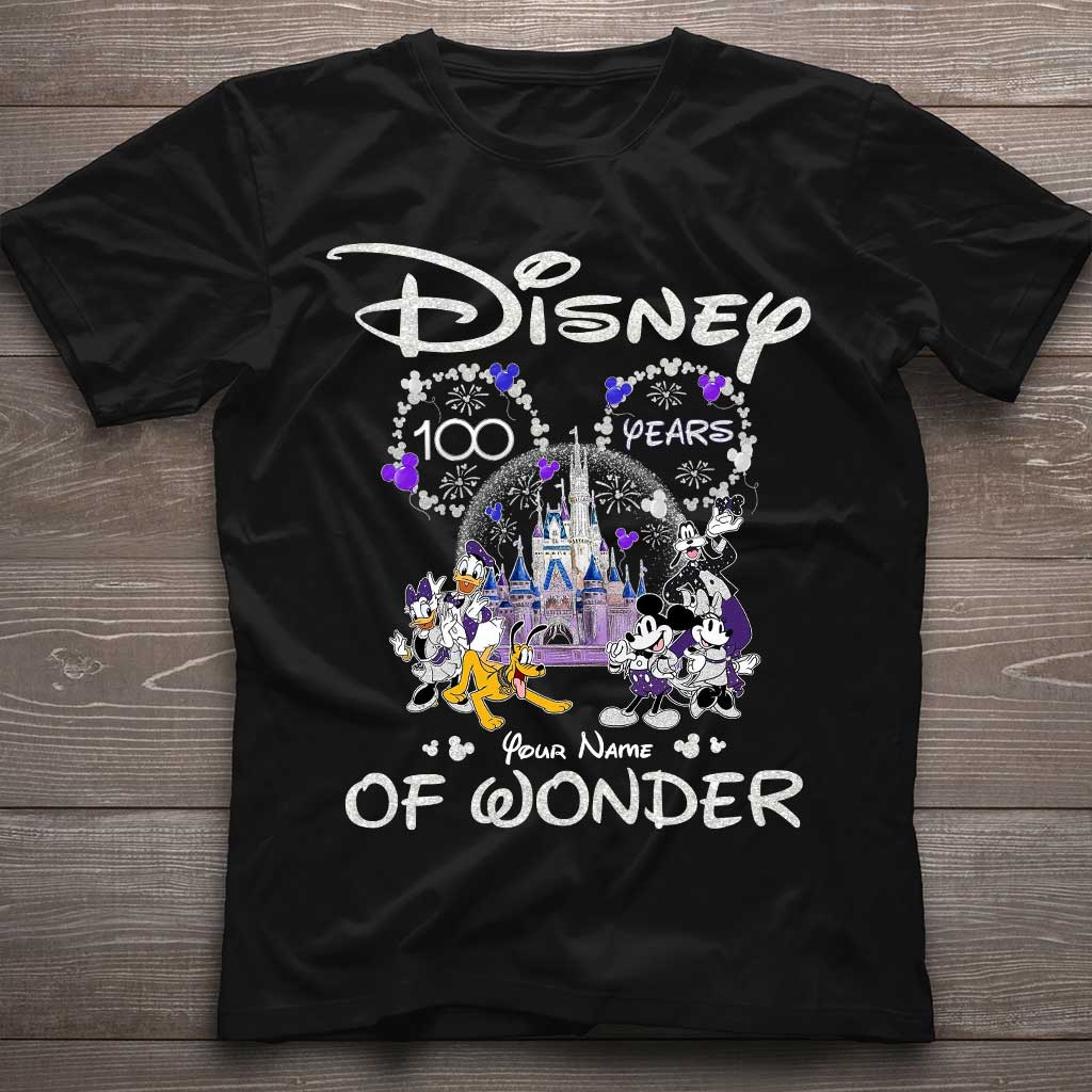 100th Magical - Personalized Mouse T-shirt and Hoodie