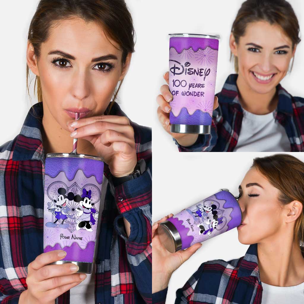 100 Years Of Wonder - Personalized Mouse Tumbler