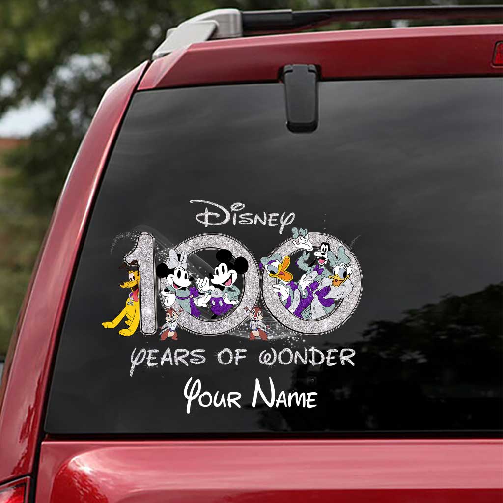 100 Years Of Wonder 2 - Personalized Mouse Decal Full