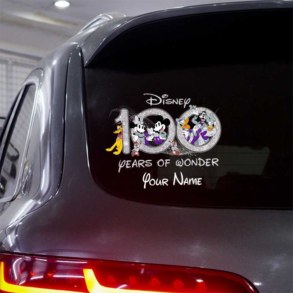 100 Years Of Wonder 2 - Personalized Mouse Decal Full