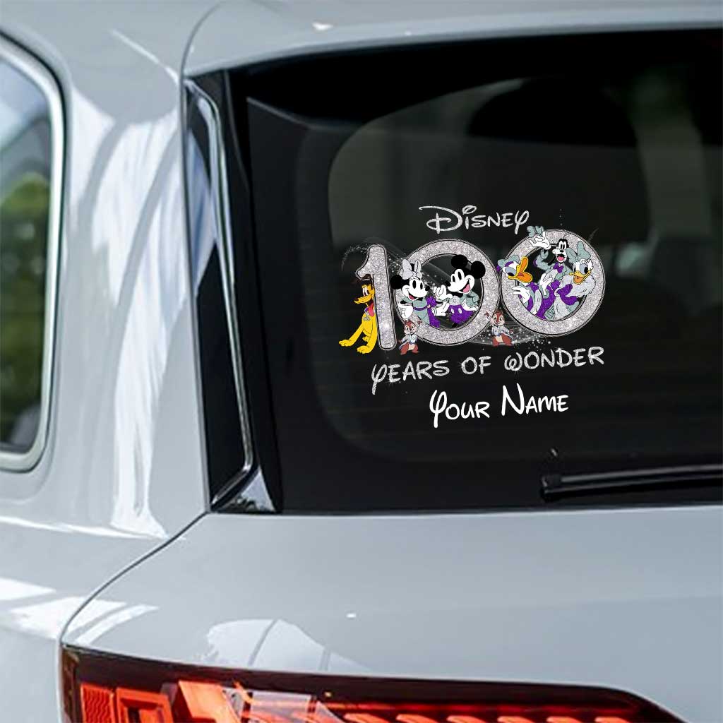 100 Years Of Wonder 2 - Personalized Mouse Decal Full
