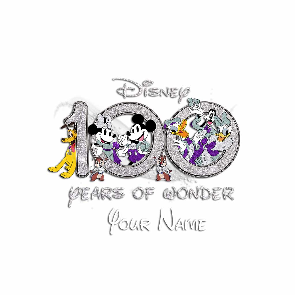 100 Years Of Wonder 2 - Personalized Mouse Decal Full