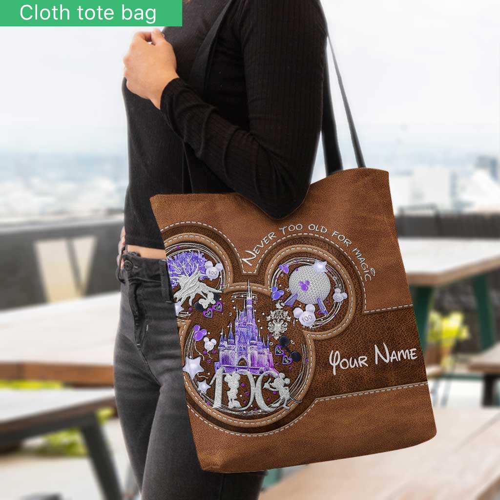 100 Years Of Wonder - Personalized Mouse Tote Bag