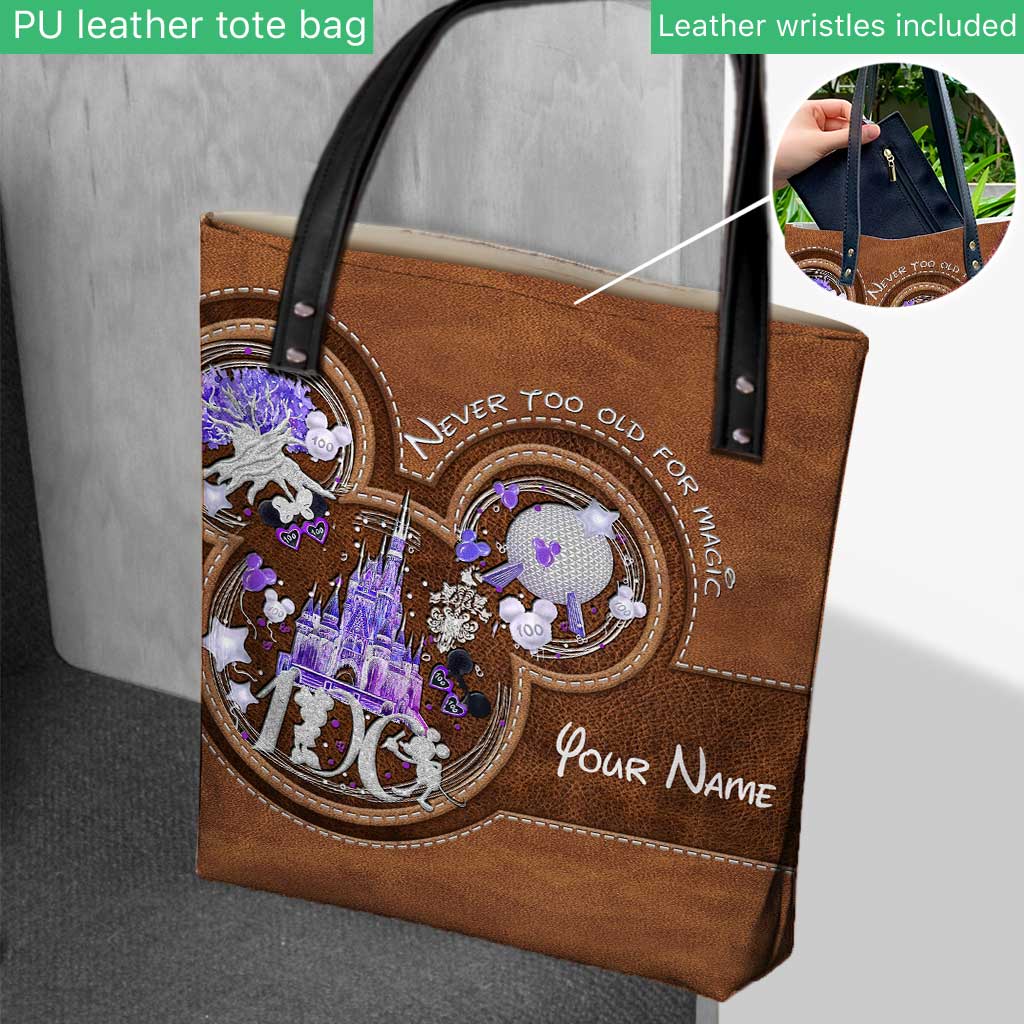 100 Years Of Wonder - Personalized Mouse Tote Bag