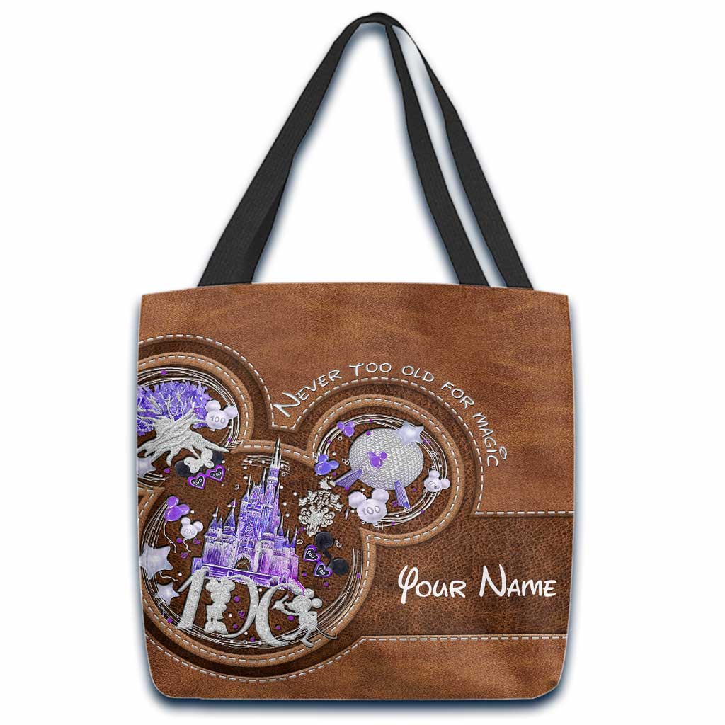 100 Years Of Wonder - Personalized Mouse Tote Bag