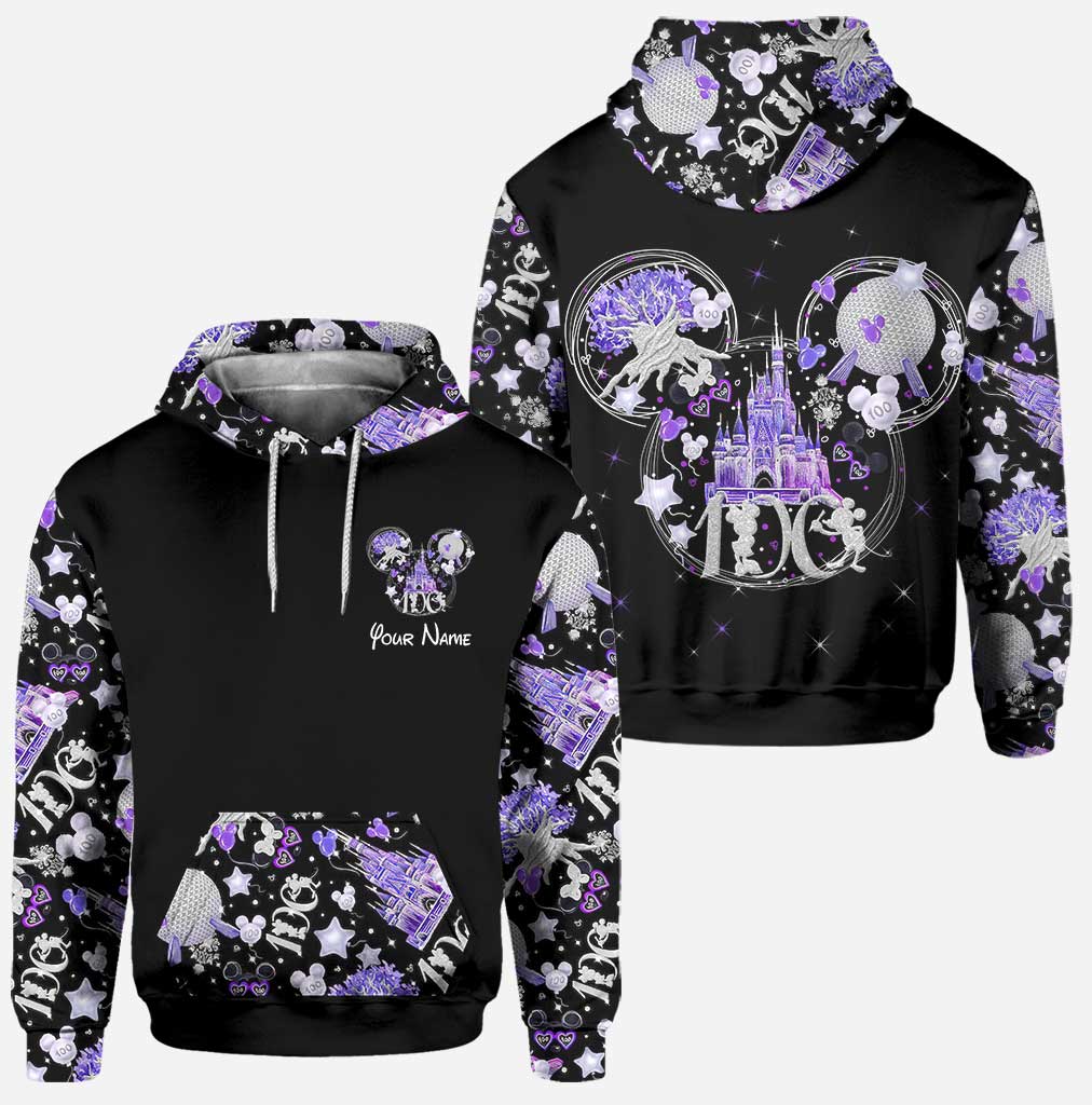 100 Years Of Wonder - Personalized Mouse Hoodie and Leggings