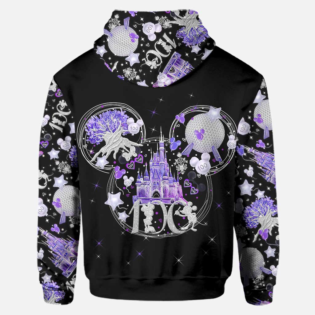 100 Years Of Wonder - Personalized Mouse Hoodie and Leggings