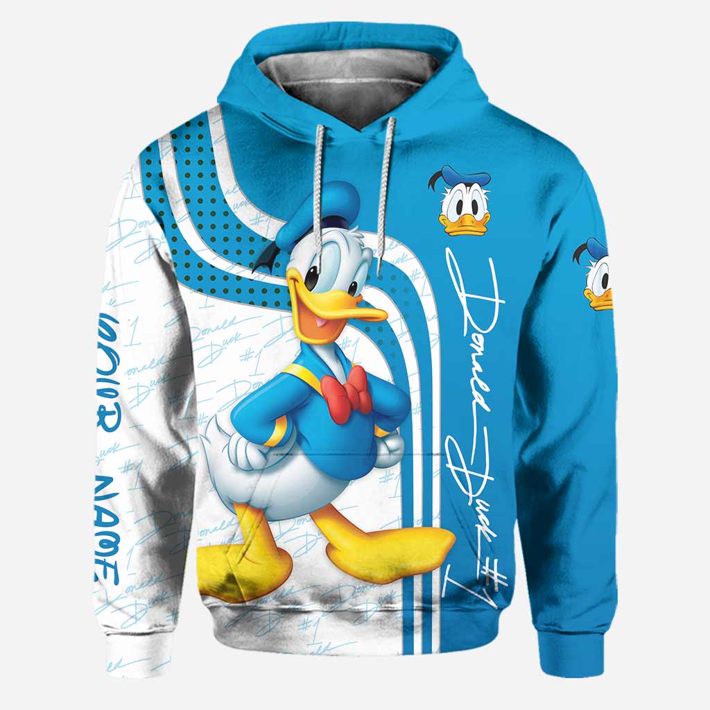 Lovely Duck - Personalized Mouse Hoodie And Leggings