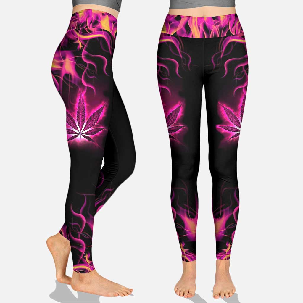 High AF - Weed Cross Tank Top and Leggings