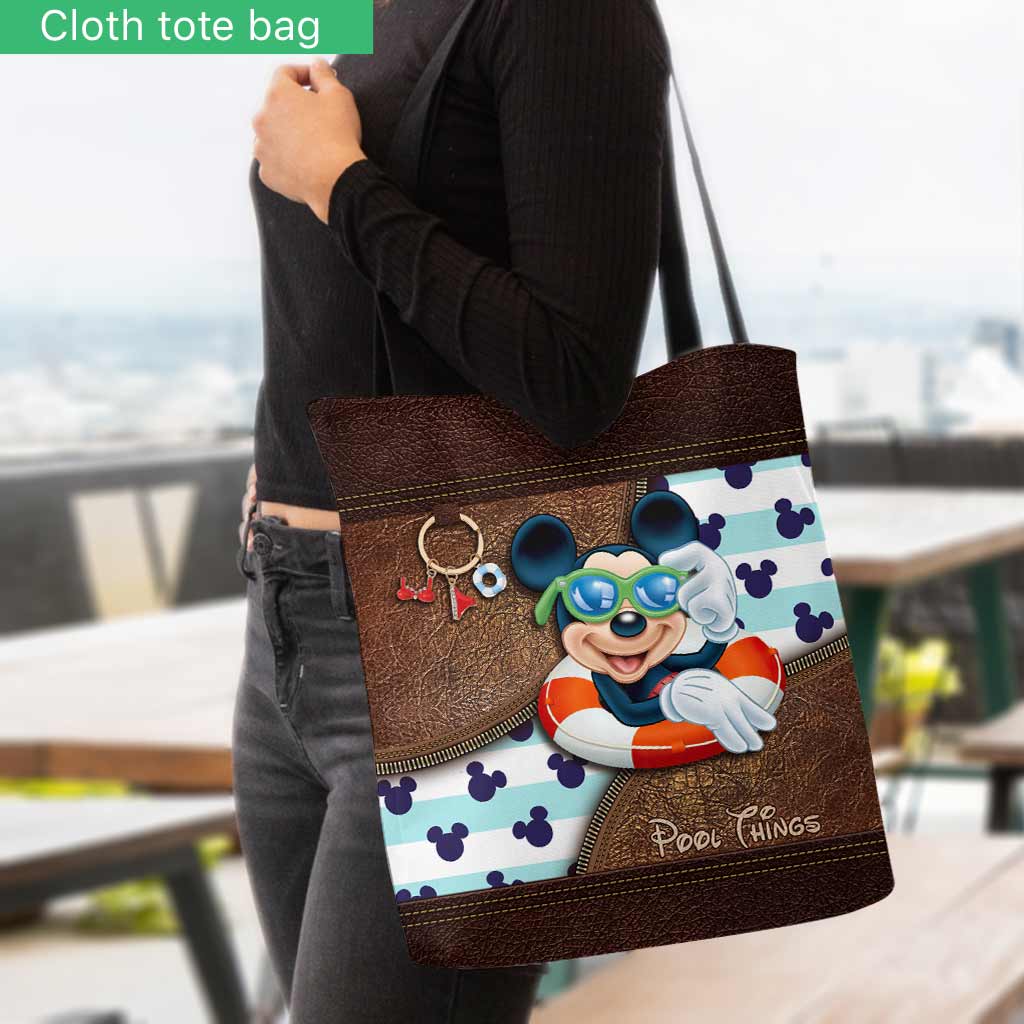 Pool Things - Personalized Mouse Tote Bag