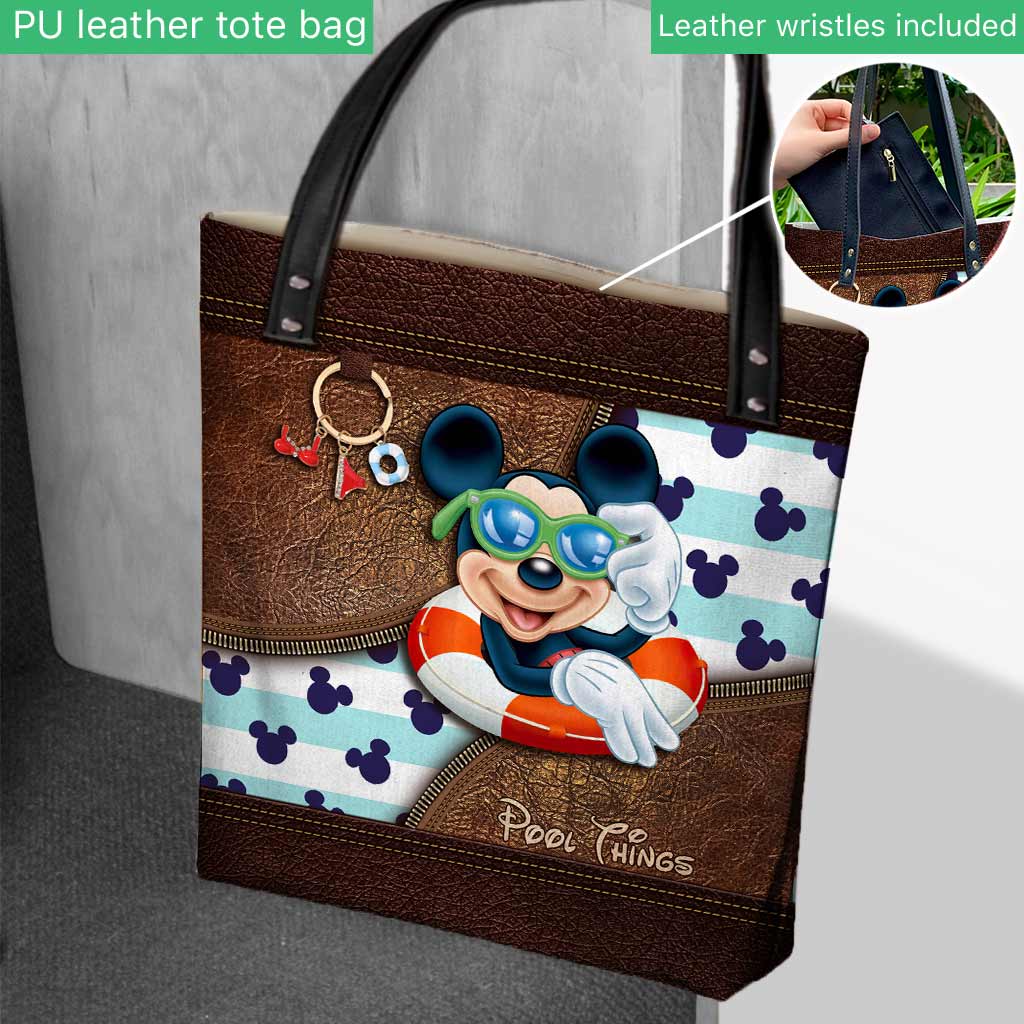 Pool Things - Personalized Mouse Tote Bag