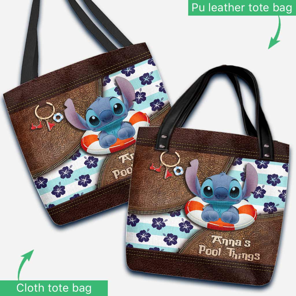 Pool Things - Personalized Ohana Tote Bag