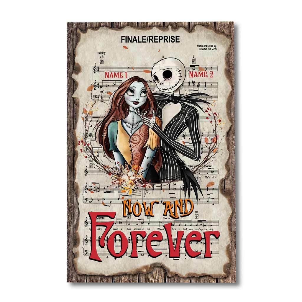 Now And Forever - Personalized Nightmare Canvas And Poster