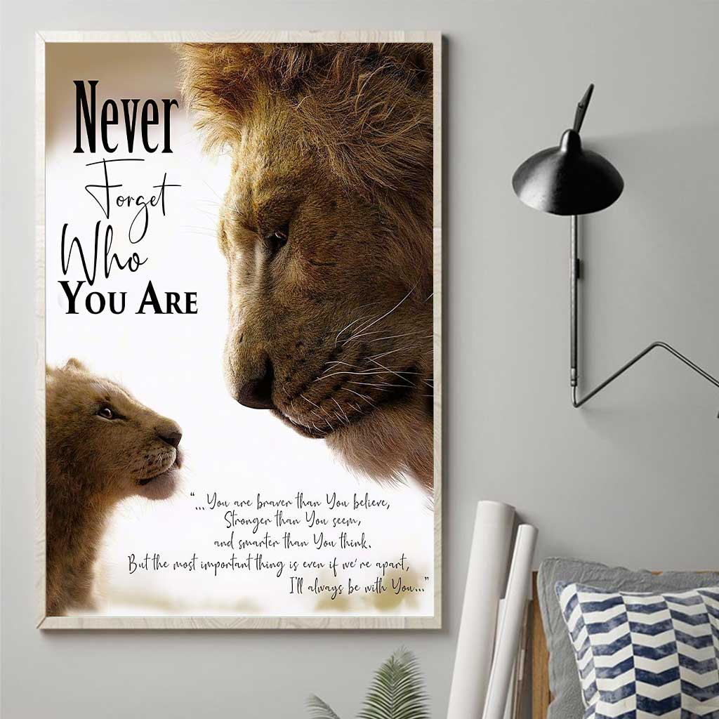 Never Forget Who You Are Son Gift For Son - Family Poster 0921