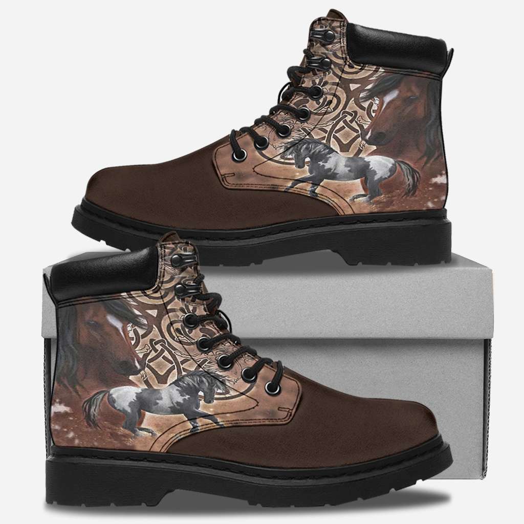 Brown Horse Lover - Horse All Season Boots 0921