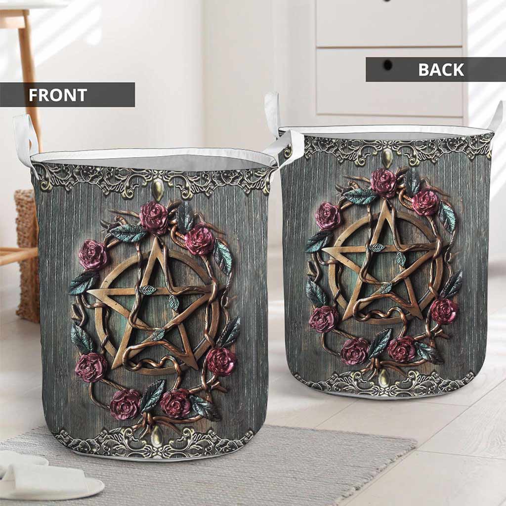 Mystical Witch's 3D Pattern Print Storage Basket
