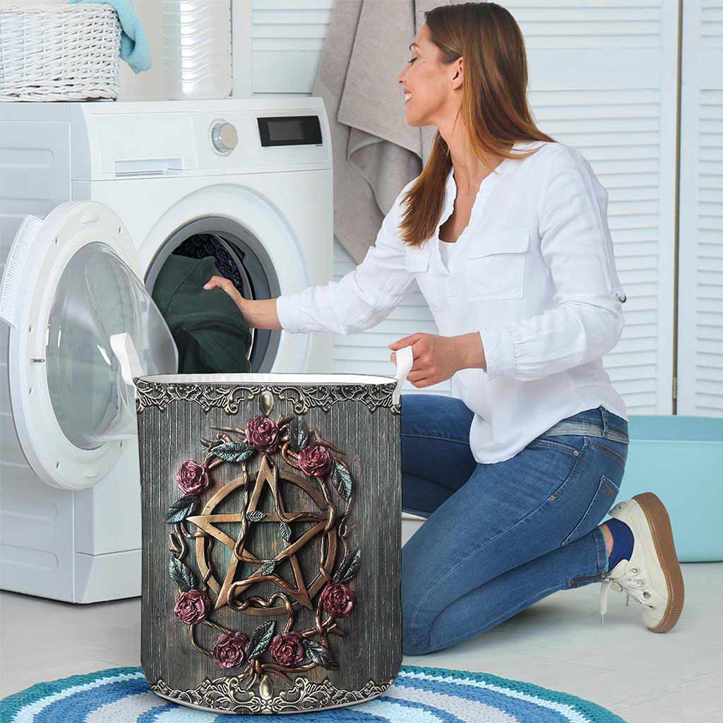Mystical Witch's 3D Pattern Print Storage Basket