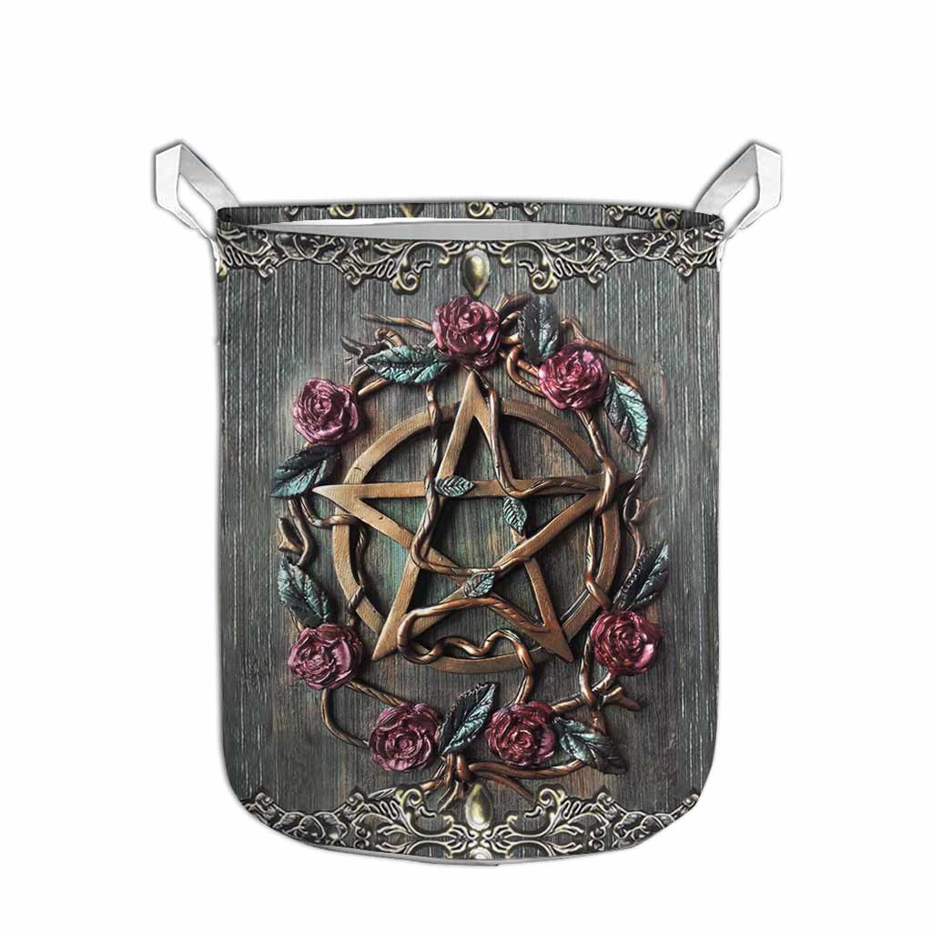 Mystical Witch's 3D Pattern Print Storage Basket