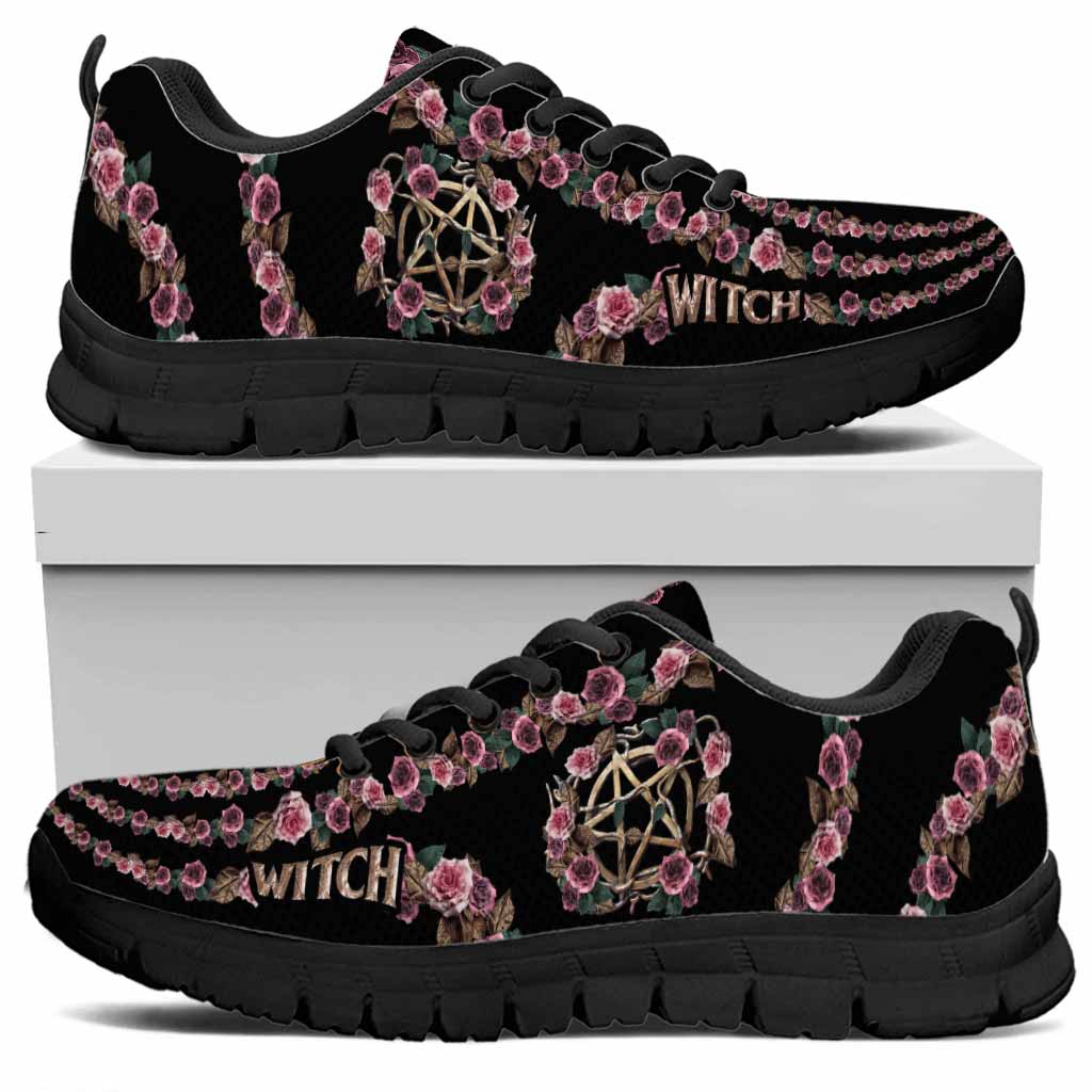 Mystical Witch 3D Pattern Print Sneakers