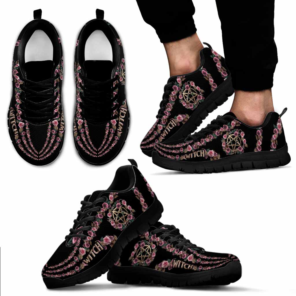 Mystical Witch 3D Pattern Print Sneakers