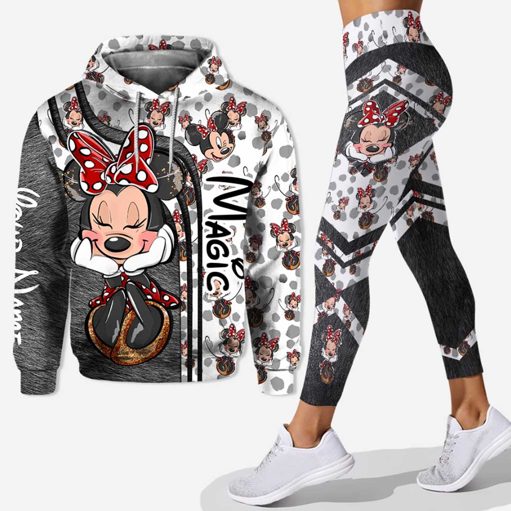 Never Too Old For Magic - Personalized Mouse Hoodie And Leggings