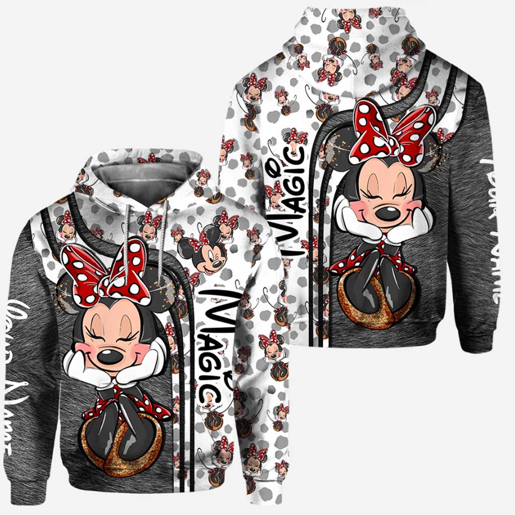 Never Too Old For Magic - Personalized Mouse Hoodie And Leggings