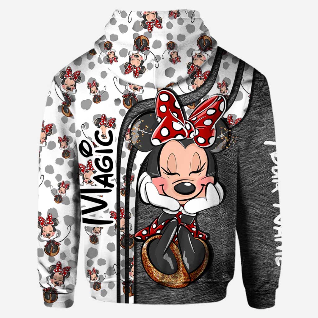 Never Too Old For Magic - Personalized Mouse Hoodie And Leggings