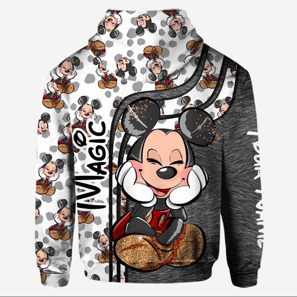 Never Too Old For Magic - Personalized Mouse Hoodie And Leggings