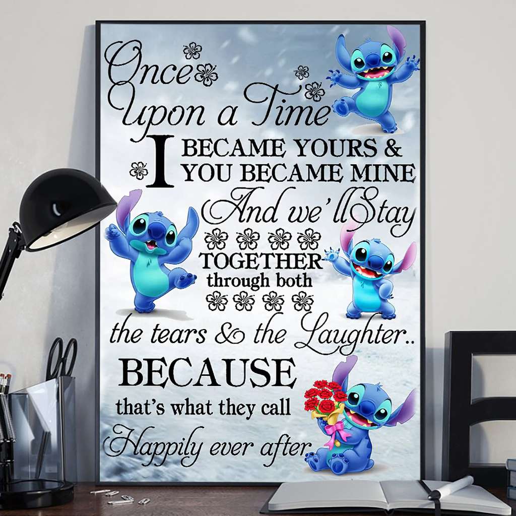 Happily Ever After Ohana Canvas And Poster 1122